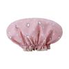 Suministro directo de fábrica Wan Mei gorro de ducha para adultos con patrón impreso, a prueba de polvo, antiincrustante, impermeable, cubierta para el cabello para la ducha