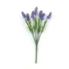 Buquê Decorativo de Lavanda Artificial de 7 Galhos Estilo Pastoral de Alta Qualidade Casamento Lavanda Flores Plásticas Projeto de Flores Artificiais