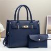 Bolsas Femininas Shichen 2026 Nova Bolsa de Mão Estilosa para Mães de Meia-Idade, Bolsa Mãe-Filha de Couro Macio de Grande Capacidade, Dropshipping Disponível