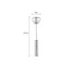 Batidor de huevos semiautomático acero inoxidable batidor de crema dispensador manual batidora de huevos batidor de huevos herramienta para hornear lote