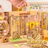 Conjunto de Papelaria Kapi Presente Presente para Estudante Prêmio Infantil Material de Estudo Portátil Conjunto de Sete Peças Conjunto de Lembrança