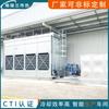 Condensador evaporativo de torre de água fria fechada Wuxi refrigeração química industrial