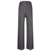 Pantalones casuales versátiles de primavera y verano de Miyake para mujer, pantalones casuales elásticos simples, holgados y cómodos para mujer, pantalones plisados, pantalones rectos
