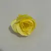 Cabeças de flores de seda rosa com borda encaracolada artificial para atacado, para decoração de parede de flores de fundo de vestido de noiva, arranjos de flores feitos à mão