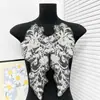 Aplique de malla floral con bordado de lentejuelas y cuentas multicolor para vestidos de novia y de gala, accesorios decorativos DIY, encaje al por mayor