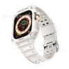 Adecuado para Apple Watch Correa Integrada Ultra349Mm Silicona Iwatch1109876Se Correa de Color Puro TPU