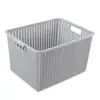 Cesta de Almacenamiento de Mimbre Wanfeng Cesta de Almacenamiento Grande Cesta Organizadora Hueca para Dormitorio Cesta de Almacenamiento de Juguetes Suministros Artículo de Almacenamiento de Diseño