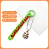 Llavero Colgante Cadena Arcoíris Creativo Colgante Pequeño Fresco Dopamina Accesorios DIY Cubierta de Auriculares Colgante para Pareja