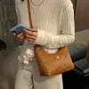 Estampado Dulce 2026 Cadena Bajo el Brazo de Moda Textura de Bolita Nuevo Bolso de Viaje para Mujer Bolso Cruzado de Moda Dibujo Animado