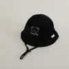 Chapéu Infantil Bordado Urso Sorridente da Sorte Primavera e Outono Nova Moda Meninos e Meninas Respirável Infantil Bico de Pato