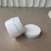 Botella Blanca Grande de Ángulo Recto Personalizada de 50g Caja de Crema de Plástico de 20g Tarro de Empaque Cosmético Crema de Mascarilla de Barro Crema para Ojos Botella Vacía