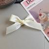 Horquilla con lazo de cinta estilo ballet, tamaño pequeño, pinza para flequillo, pinza lateral, pinza para el pelo rota, accesorios para el cabello de niña