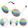 Maquillaje de Disfraz Hippie Accesorios Fiesta de Halloween y Carnaval Gafas de Colores Ropa Vestimenta Pañuelo para la Cabeza
