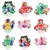 Set de Globos de Papel de Aluminio de Mario Transfronterizo, Juguete de Juego de Cumpleaños Temático de Mario, Decoración, Suministros para Fiesta