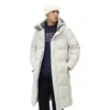 Estilo Coreano Nova Jaqueta de Penas de Pato Brancas de Comprimento Médio 90 Roupa de Inverno Grossa Casual para Exterior Novo Estilo 2026