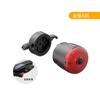 Luz de bicicleta de inducción inteligente, luz trasera de freno, carga USB, impermeable, luz de advertencia para conducción nocturna, equipo de conducción