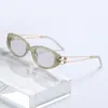 2026 Novo Modelo Kunst Casual Versátil Moda Coreana Óculos de Sol Tendência Gatinho Proteção Solar Estilo de Alto Padrão