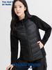 Inverno Casaco Esportivo de Penas de Ganso Grande Casaco de Penas ao Ar Livre Leve Gola Vertical Quente Roupas de Fitness Casaco de Penas de Pato Branco