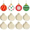 Natal Transfronteiriço Madeira Artesanal DIY Brinquedos de Grafite Árvore de Natal Artesanato em Madeira Pingentes Decorações de Feriado