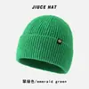 Gorro de punto liso de invierno transfronterizo para mujer, diseñado para uso en exteriores, con protección para las orejas, calidez y un ajuste simple y holgado