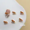 Uñas Resinadas Portátiles de Crayon Shin-Chan Dibujos Animados Accesorios DIY para Uñas Pegatinas para Uñas Pendientes Decoraciones para Funda de Teléfono
