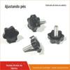 Cadeira de Escritório Banco de Mesa Cadeira de Aeroporto Base Redonda Ajustável com Costelas Aperto Manual Perna Ajustável Suporte Aumento de Altura