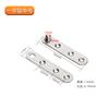 Bisagra superior e inferior de puerta de madera con eje giratorio de 360 grados de acero inoxidable, posicionamiento de bisagra mundial, bisagra central giratoria de puerta oculta invisible