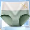Nova Roupa Íntima Feminina de Tamanho Grande Cintura Alta Algodão Puro Virilha Antibacteriana Feminina Sem Costura Respirável Levanta Bumbum Respirável Shorts Finos