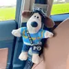 Ornamentos de Cachorro de Pelúcia para Carro Alça de Cinto de Segurança para Carro Almofada de Ombro Boneco de Piloto Boneca de Presente Boneca Atacado Moda