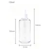 Botella de Vidrio con Gotero para Aceite Esencial de Masaje de 50 ml, Botella de Esencia de Pared Gruesa Petg, Botella con Gotero de Cabeza de Plástico para Líquido Original de 20-150 ml