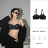 Sujetador minimalista redondo de media copa estilo japonés para mujer, diseñado para realzar y levantar pechos pequeños o planos, sin costuras y sin varillas