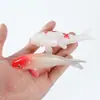 Modelo de Peixe Koi de Simulação em PVC Pingente de Chaveiro de Peixe Dourado Peixe Ornamental Tanque de Peixes Paisagismo Decorativo Adereços Decorativos