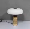 Lámpara de mesa de poste de piedra de cueva simple de diseñador Modelo posmoderno Habitación de modelo Hotel Sala de estar Dormitorio Lámpara nórdica creativa de mesa de noche