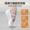Wuyuan Wangjun 101002 Zapatos de Baile con Cordones Patas de Gato Zapatos de Práctica para Niños Suela Suave Blanco Rosa Negro en Stock