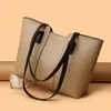 Bolso Grande para Mujer 2026 Verano Nuevo Estilo Simple y Moderno Gran Capacidad Bolso de Hombro para Mujer Elegante Bolso Tote Texturizado