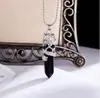 Nuevo Collar Colgante de Amatista Imitación Natural Más Vendido de Amazon para Mujer Amatista Personalizado Joyería Simple de Moda