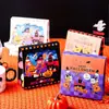 Caja de Regalo Personalizada Transfronteriza de Halloween Caja Creativa para Empaque de Galletas de Repostería Dulces Empaque de Regalo Caja de Azúcar de Dibujos Animados