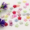 Perla de imitación transfronteriza color mixto flor pequeña flor de cinco pétalos hecha a mano DIY arte de uñas parche para teléfono móvil taladro muñeca de juguete