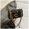 Bolso de Hombro de Color Sólido de Alta Gama con Patrón de Rombo de Nuevo Estilo Transfronterizo, Bolso Dionysus, Bolso de Hombro tipo Chanel, Bolso Cruzado para Mujer debajo de la Axila