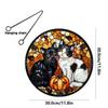 YGTYU511-522 transfronterizo luminoso Halloween acrílico listado Halloween luminoso esqueleto listado decoración