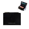 Billetera Corta RFID Anti-Skimming Nueva 2026 para Mujer con Múltiples Ranuras para Tarjetas, Monedero con Cremallera Transfronterizo para Mujer