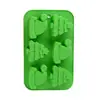 Moldes de Silicona Navideños en Stock, Moldes de Pudín Mousse de Grado Alimenticio, Moldes para Pastel de Árbol de Navidad, Herramientas de Repostería al por Mayor