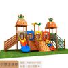 Jardim de infância ao ar livre escalada quadro combinação comunidade crianças de madeira swing ponte de perfuração perfuração buraco escalada saldo líquido brinquedos de treinamento