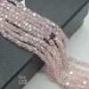 Brincos caseiros material diy contas de vidro cristal quadrado pulseira colar contas torcidas contas quadradas acessórios de joias