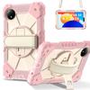 Adequado para tablet red rice xiaomi pad SE 8.7 "2024 capa protetora capa anti-queda de três camadas