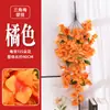 Flor de simulación flor de buganvilla enredadera colgante de pared flor de boda flor artificial revestimiento de pared interior sala de estar decoración de enredadera de ratán