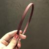 Serie de Resina Color Coreano Dongdaemun Diadema de Cabeza Acrílica Simple para Mujer Todas las Combinaciones Básica Fina Diadema de Presión
