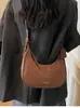 Bolsa de Axila Versátil Nueva de Otoño 2025 Estilo Retro para Mujer, Bolso de Hombro Versátil, Bolso de Mano Esmerilado