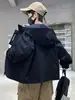 Chaqueta para niño, estilo nuevo primavera y otoño 2026, cortavientos moderno y genial, abrigo exterior de corte holgado para niños mayores