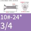 Acero Inoxidable 304 Tornillos de Cabeza Avellanada con Hexágono Interior de Rosca Fina Estándar Británico y Americano Tornillos de Máquina de Cabeza Plana Estándar Británico 2 # 4 # 6 # 8 # 10 # 32